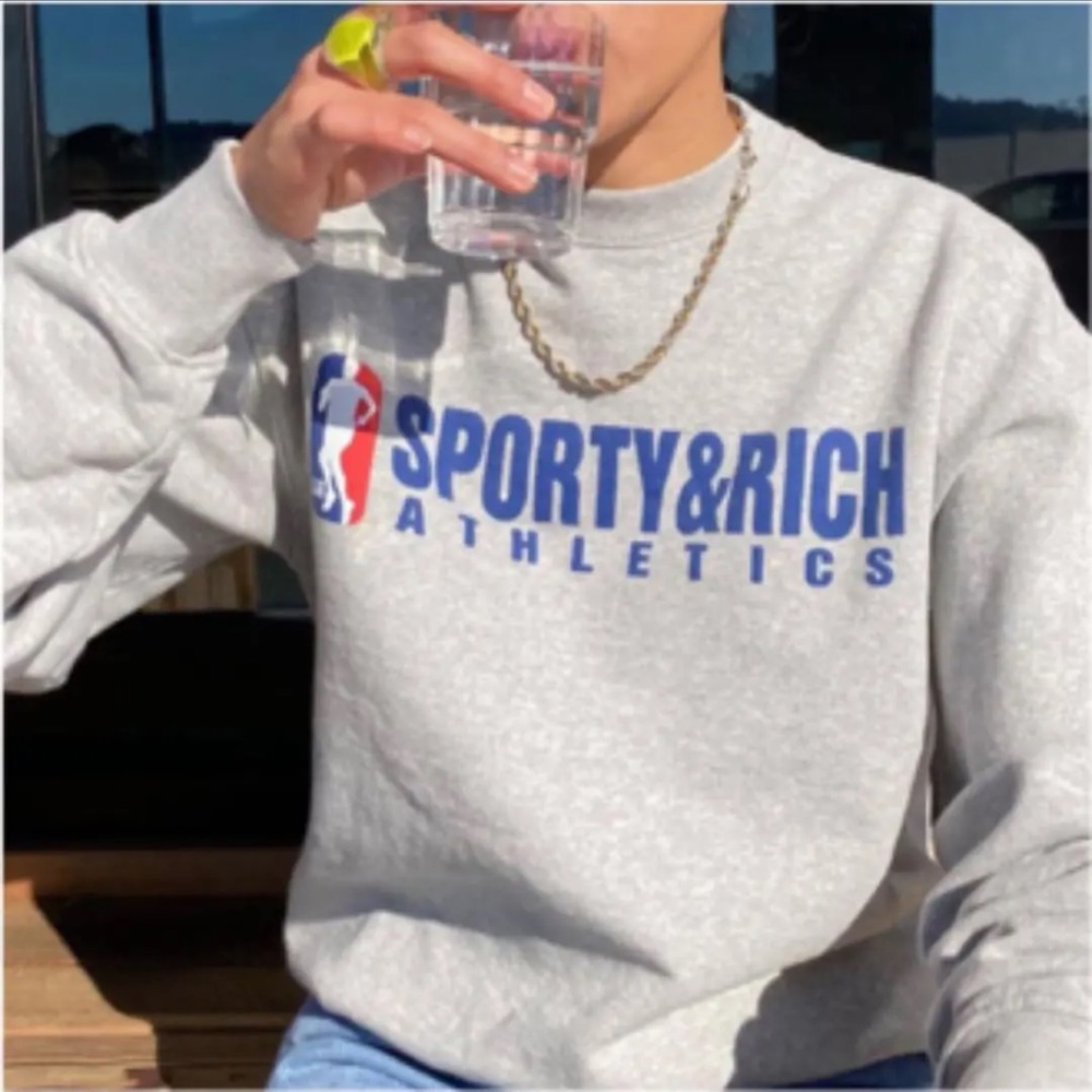 Sporty & Rich NBA crewneck (size small)